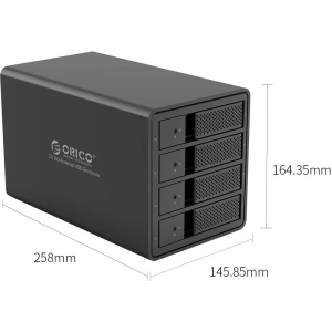 Kup Külső ház Orico 4 db 3,5 colos HDD-hez USB 3.0 B típusú, RAID - ORC50 - {ean13} - Sklep Home Screen