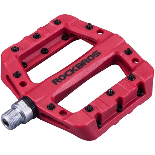 Buy Rockbros 2017-12CRD Bicycle pedals platform, nylon (red) - RBS22 - {ean13} - Home Screen Store Europe