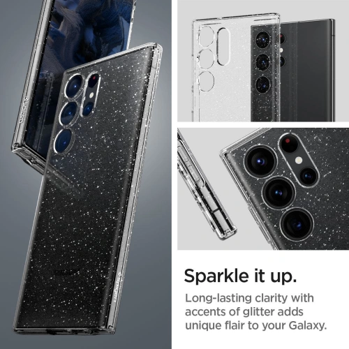 Kup Case Spigen Liquid Crystal Samsung Galaxy S23 Ultra Glitter Crystal - SPN2721 - {ean13} - Sklep Home Screen