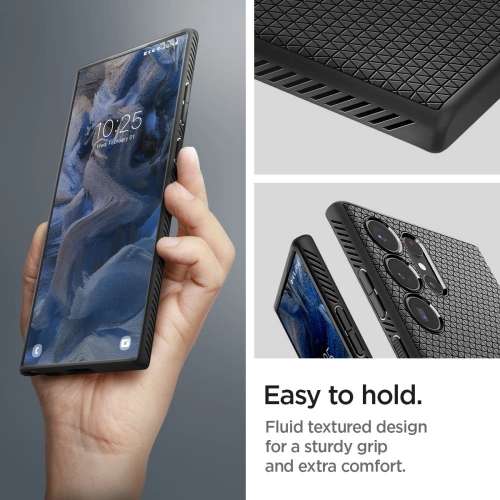 Kup Etui Spigen Liquid Air Samsung Galaxy S23 Ultra Matte Black - SPN2722 - {ean13} - Sklep Home Screen