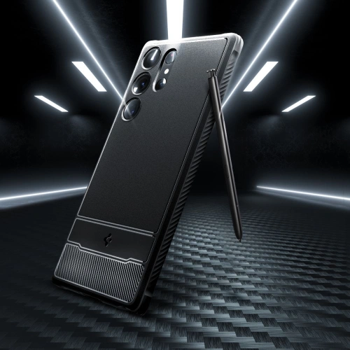 Kup Etui Spigen Rugged Armor Samsung Galaxy S23 Ultra Matte Black - SPN2724 - {ean13} - Sklep Home Screen