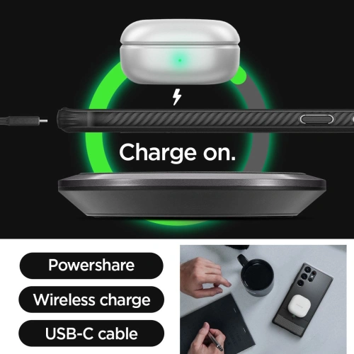 Kup Etui Spigen Rugged Armor Samsung Galaxy S23 Ultra Matt Fekete - SPN2724 - {ean13} - Sklep Home Screen