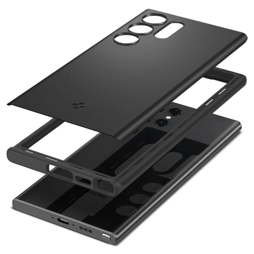 Kup Etui Spigen Thin Fit Samsung Galaxy S23 Ultra Fekete - SPN2725 - {ean13} - Sklep Home Screen