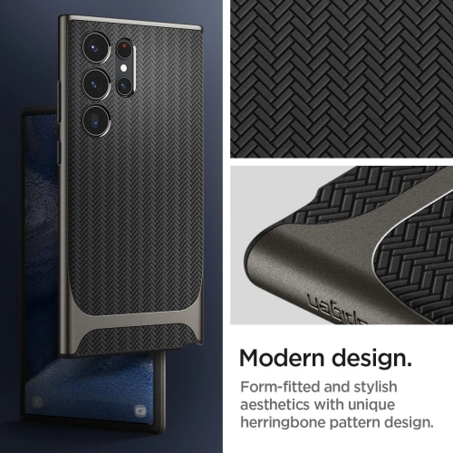 Kup Case Spigen Neo Hybrid Samsung Galaxy S23 Ultra Gunmetal - SPN2727 - {ean13} - Sklep Home Screen