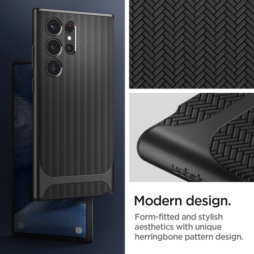 Kup Etui Spigen Neo Hybrid Samsung Galaxy S23 Ultra Fekete - SPN2728 - {ean13} - Sklep Home Screen