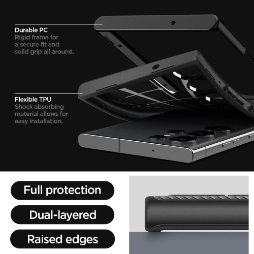Kup Etui Spigen Neo Hybrid Samsung Galaxy S23 Ultra Fekete - SPN2728 - {ean13} - Sklep Home Screen