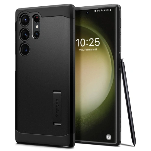 Buy Spigen Tough Armor Samsung Galaxy S23 Ultra Black - SPN2729 - {ean13} - Home Screen Store Europe