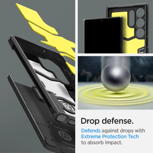 Kup Etui Spigen Tough Armor Samsung Galaxy S23 Ultra Fekete - SPN2729 - {ean13} - Sklep Home Screen