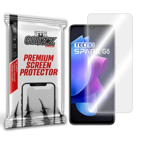 Kup Szkło hybrydowe GrizzGlass HybridGlass do Tecno Spark Go 2023 - GRZ4210 - {ean13} - Sklep Home Screen
