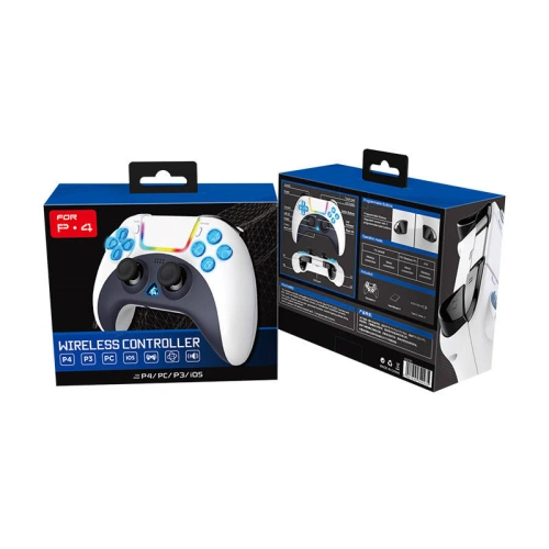 Kup Controler wireless iPega GamePad PG-P4023C cu touchpad PS4 (alb) - IPG85 - {ean13} - Sklep Home Screen