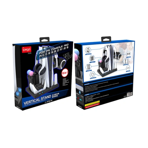 Buy Multifunctional cooling stand to PS5 iPega PG-P5028 (black) - IPG87 - {ean13} - Home Screen Store Europe