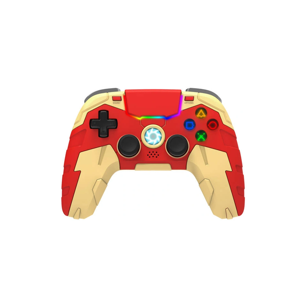 Kontroler bezprzewodowy iPega GamePad PG-P4020A touchpad PS4 (czerwony)