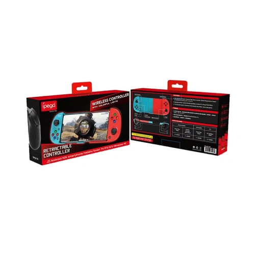 Buy iPega Wireless GamePad PG-9217B z uchwytem na telefon (red-blue) - IPG91 - {ean13} - Home Screen Store Europe