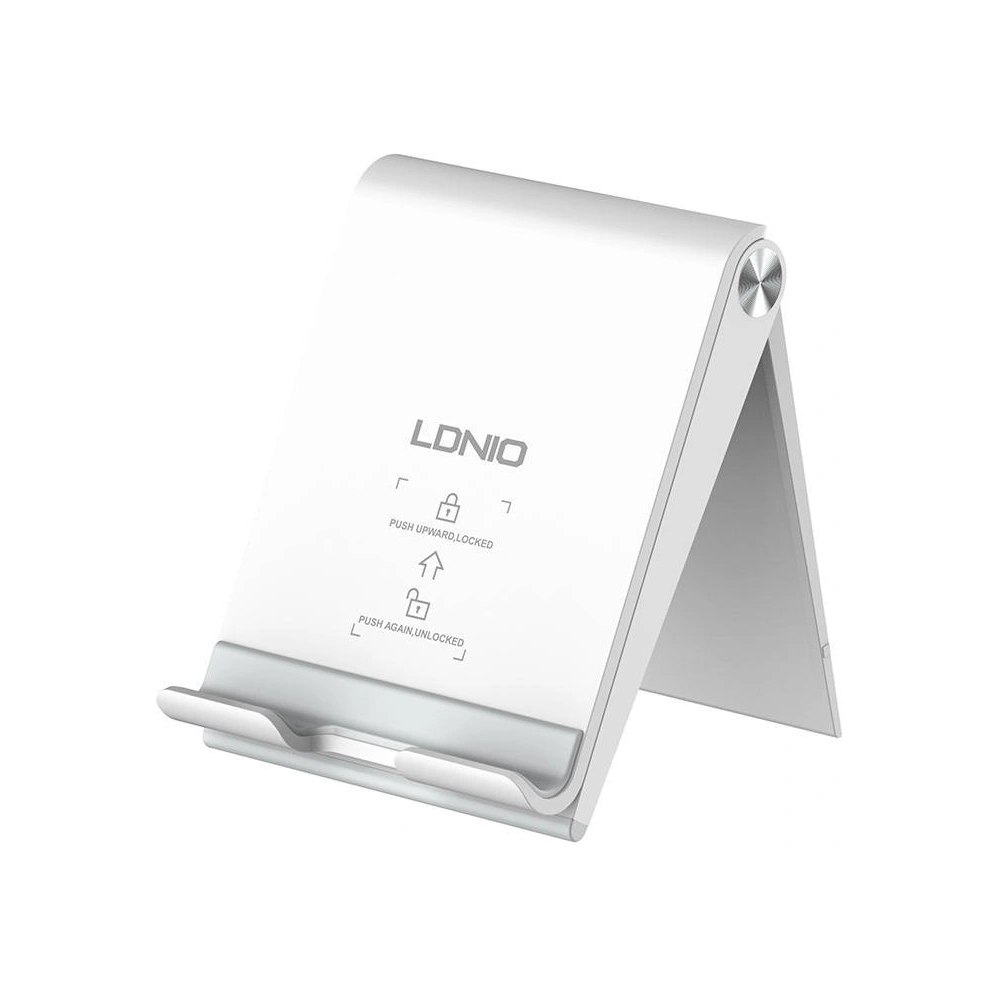 Podstawka stojak uchwyt LDNIO MG07 na telefon (biała)