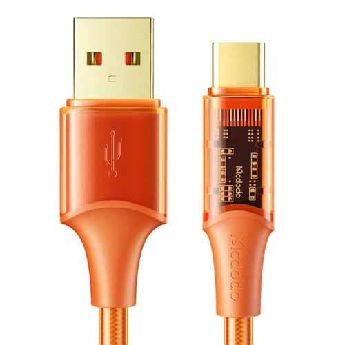 Kup Cablul Mcdodo CA-2091 USB-A/USB-C 6A, 1.2m (portocaliu) - MDD42 - {ean13} - Sklep Home Screen