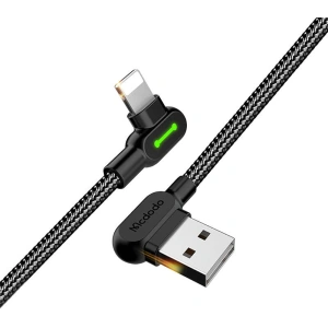 Kup Kabel kątowy Mcdodo CA-4673 USB-A/Lightning, 1.8m (czarny) - MDD43 - {ean13} - Sklep Home Screen