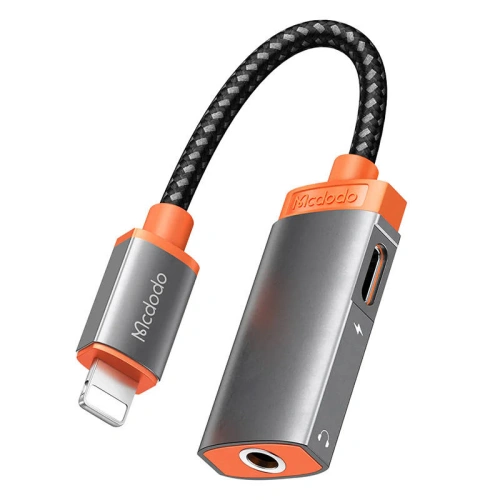 Kup Adaptér audio Mcdodo CA06719 Lightning/AUX mini jack 3.5mm (černý) - MDD47 - {ean13} - Sklep Home Screen