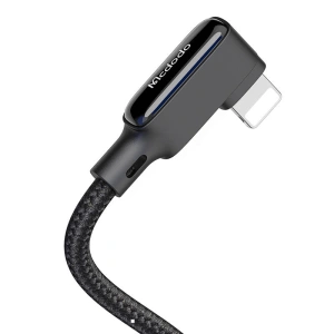 Kup Kabel kątowy Mcdodo CA-7300 USB-A/Lightning, 1.8m (czarny) - MDD50 - {ean13} - Sklep Home Screen