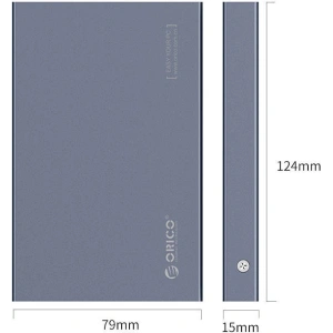 Kup Külső burkolat Orico HDD/SSD 2,5 colos SATA III USB-C 3.1 Gen2 (szürke) - ORC54 - {ean13} - Sklep Home Screen