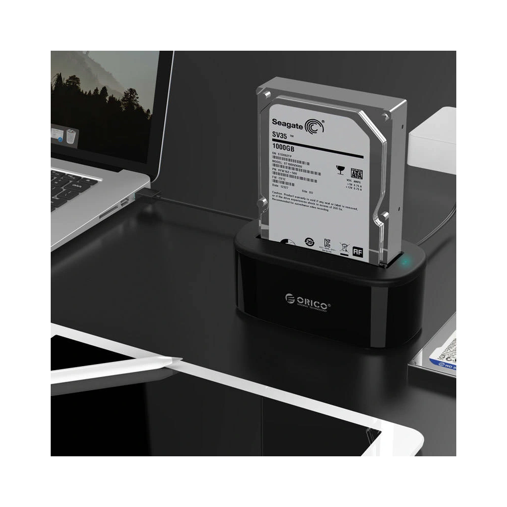 Stacja dokująca Orico HDD/SSD 3.5/2,5 cala USB-B 3.0