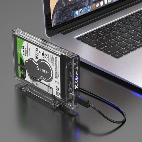 Kup Obal disku Orico HDD 2,5 palce s podstavcem, USB-C 3.1 + kabel (USB 3.0 na USB-C) - ORC58 - {ean13} - Sklep Home Screen