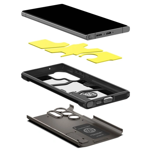 Kup Case Spigen Tough Armor Samsung Galaxy S23 Ultra Gunmetal - SPN2730 - {ean13} - Sklep Home Screen