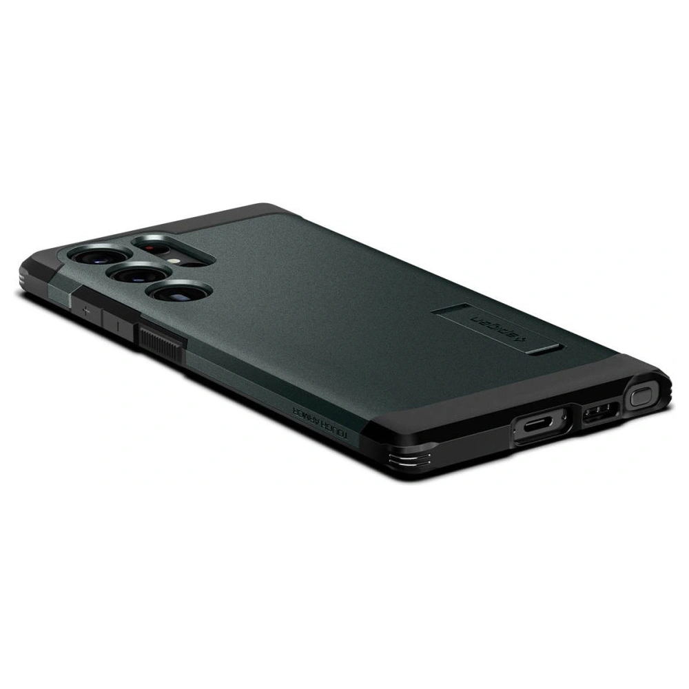 Etui Spigen Tough Armor Samsung Galaxy S23 Ultra Abyss Green