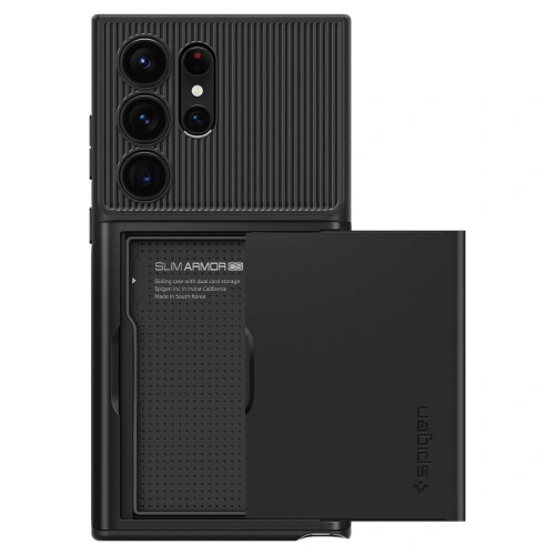Kup Etui Spigen Slim Armor CS Samsung Galaxy S23 Ultra Black - SPN2734 - {ean13} - Sklep Home Screen