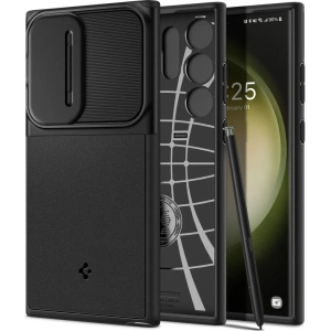 Kup Etui Spigen Optik Armor Samsung Galaxy S23 Ultra Black - SPN2735 - {ean13} - Sklep Home Screen