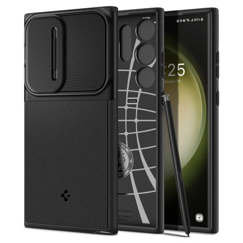 Kup Etui Spigen Optik Armor Samsung Galaxy S23 Ultra Černá - SPN2735 - {ean13} - Sklep Home Screen
