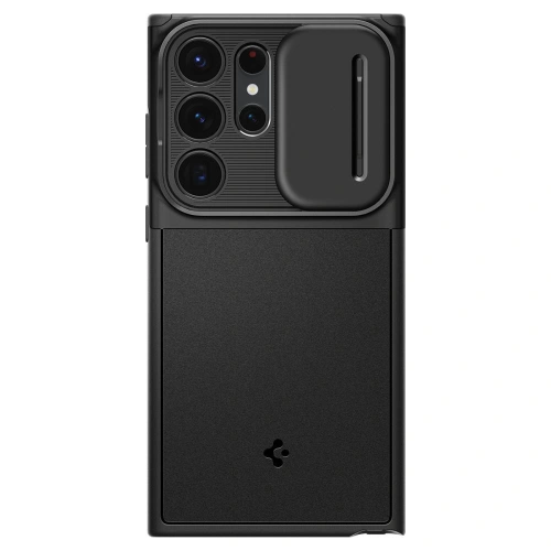 Kup Case Spigen Optik Armor Samsung Galaxy S23 Ultra Schwarz - SPN2735 - {ean13} - Sklep Home Screen
