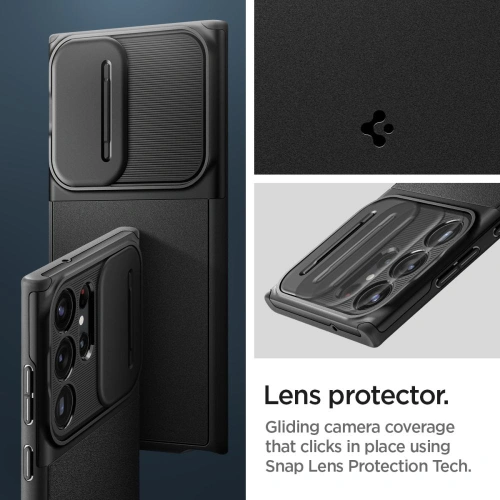 Kup Etui Spigen Optik Armor Samsung Galaxy S23 Ultra Černá - SPN2735 - {ean13} - Sklep Home Screen
