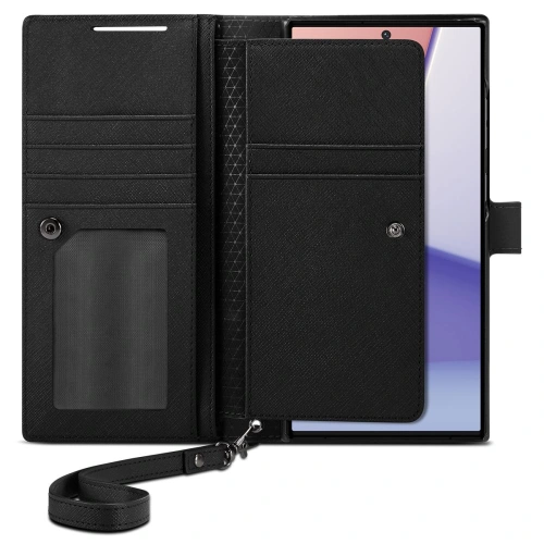 Kup Etui Spigen Wallet S Plus Samsung Galaxy S23 Ultra Fekete - SPN2736 - {ean13} - Sklep Home Screen