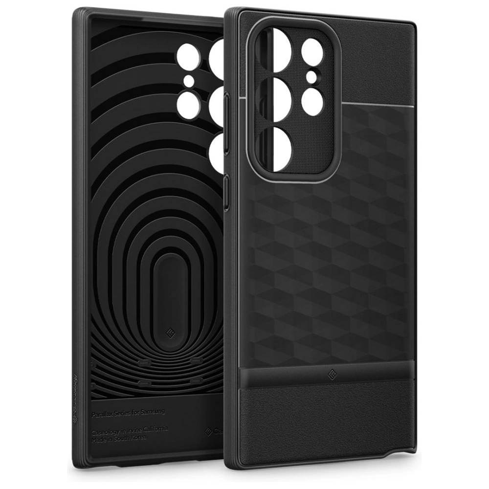 Etui Caseology Parallax Samsung Galaxy S23 Ultra Matte Black