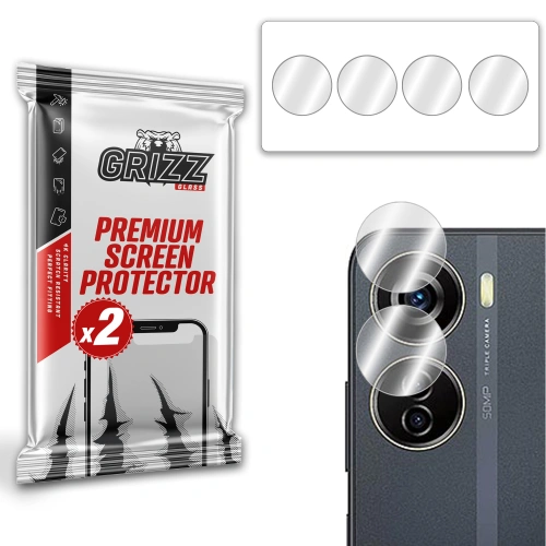 Buy GrizzGlass HybridGlass Camera ZTE Blade V40 Design - GRZ4219 - {ean13} - Home Screen Store Europe