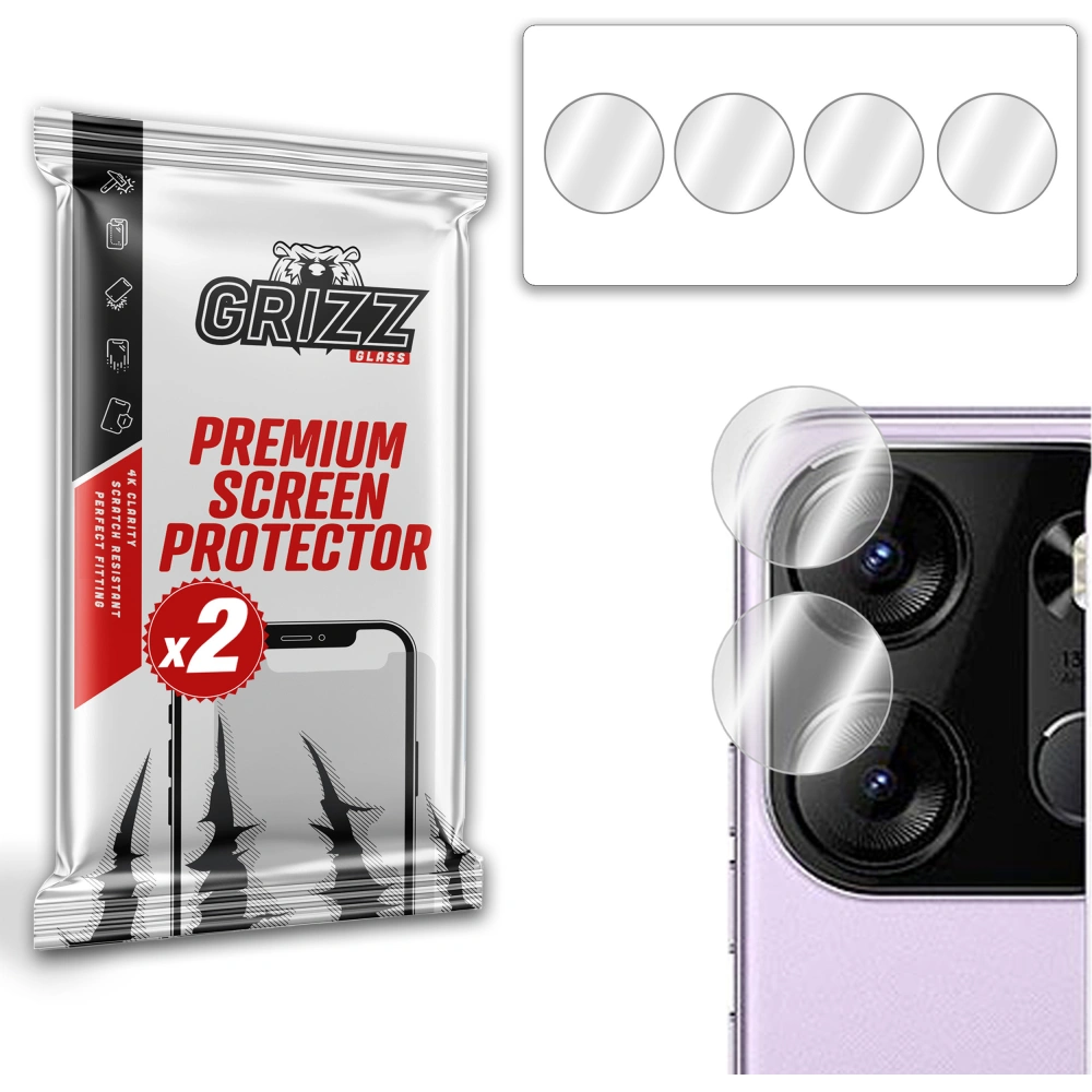 Szkło na aparat GrizzGlass HybridGlass Camera do Tecno Spark Go 2023