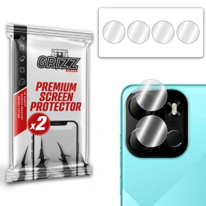 GrizzGlass HybridGlass Camera Tecno Pop 7 Pro