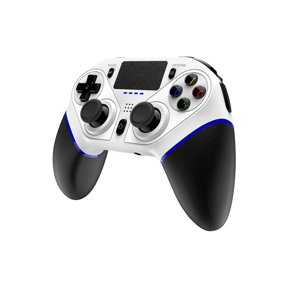 Kontroler bezprzewodowy iPega GamePad Ninja PG-P4010B touchpad PS4 (biały)