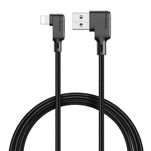 Kup Kabel kątový Mcdodo CA-7510 USB-A/Lightning, 1.2m (černý) - MDD58 - {ean13} - Sklep Home Screen