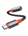 Mcdodo CA-7561 USB-C/AUX mini jack 3.5mm Cable, DAC, 0.11m (black)