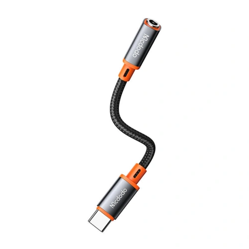 Kup Audió adapter Mcdodo CA-7561 USB-C/AUX mini jack 3.5mm, DAC, 0.11m (fekete) - MDD60 - {ean13} - Sklep Home Screen