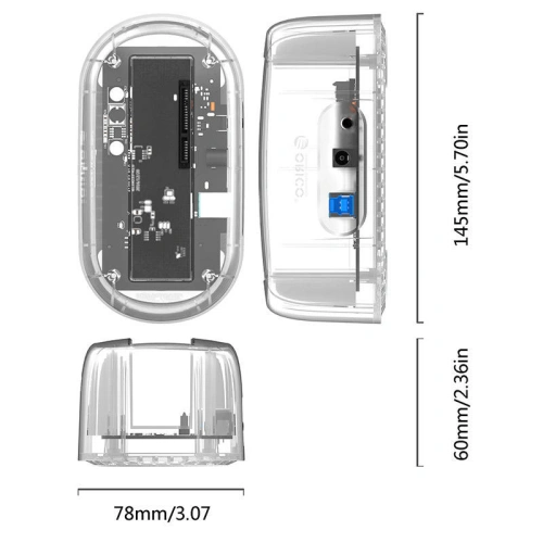 Kup Statie de docking Orico HDD/SSD 3,5 inch USB-B 3.0, SATA III - ORC63 - {ean13} - Sklep Home Screen