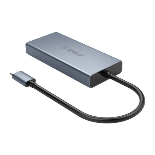 Buy Orico Adapter Hub 5in1, HDMI 4K + USB 3.0 + VGA + AUX + USB-C PD 60W - ORC64 - {ean13} - Home Screen Store Europe
