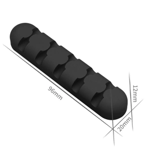 Kup Organizer suport pentru cabluri Orico 5 sloturi (negru) - ORC67 - {ean13} - Sklep Home Screen