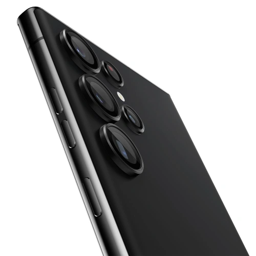 Kup Sticlă temperată pentru aparat Spigen GLAS.tR Ez Fit Optik Pro Samsung Galaxy S23 Ultra Negru [2 PACK] - SPN2741 - {ean13} - Sklep Home Screen