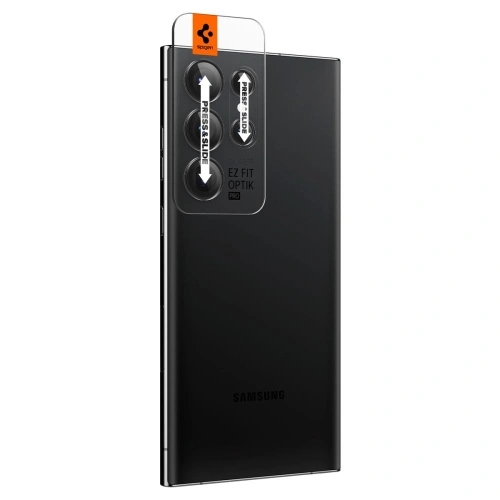 Buy Spigen GLAS.tR Ez Fit Optik Pro Samsung Galaxy S23 Ultra Black [2 PACK] - SPN2741 - {ean13} - Home Screen Store Europe