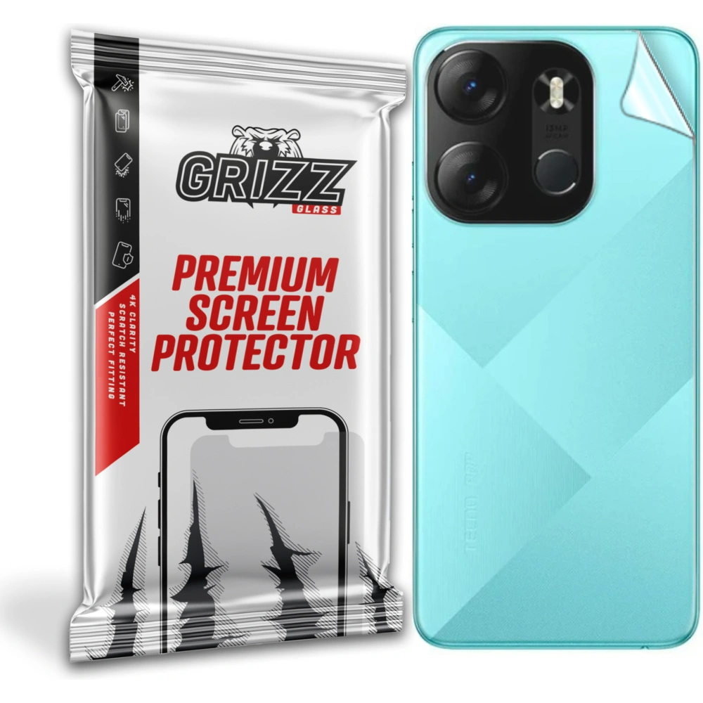 Folia na tył GrizzGlass SatinSkin do Tecno Pop 7 Pro