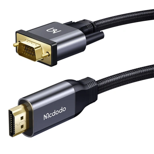 Kup Videóadapter Mcdodo CA-7770 HDMI/VGA, 2m (fekete) - MDD64 - {ean13} - Sklep Home Screen