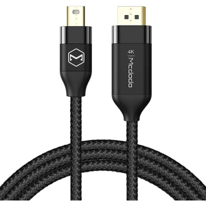 Kup Kábel Mcdodo CA-8150 mini DisplayPort/DisplayPort, 2m (fekete) - MDD65 - {ean13} - Sklep Home Screen