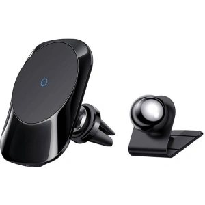 Buy Mcdodo CH-7071 Magnetic Car Mount Holder with Wireless Charger (black) - MDD69 - {ean13} - Home Screen Store Europe